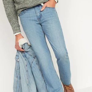 NEW Old Navy Rigid Boot-Cut Jeans For Men 33W 32L